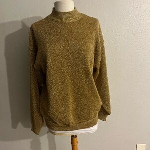 Gold Knit Sweater